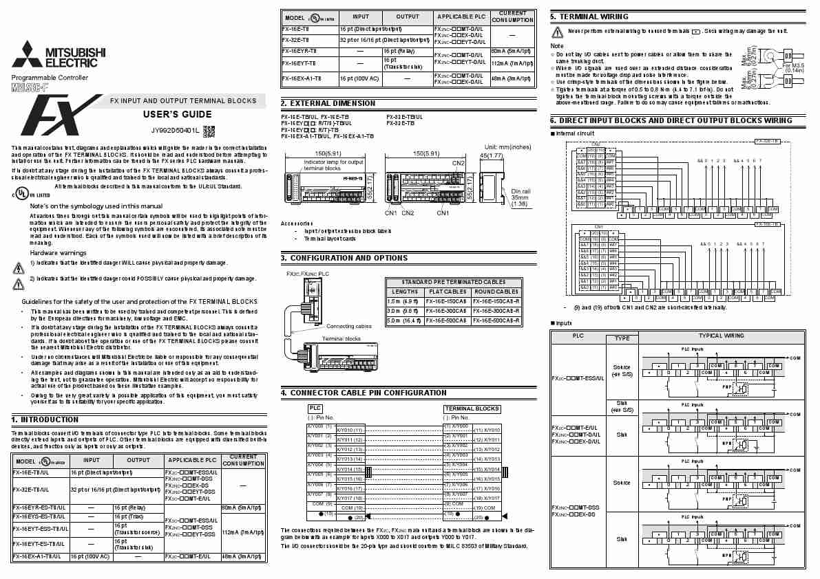 MITSUBISHI ELECTRIC FX-16E-TB-page_pdf
